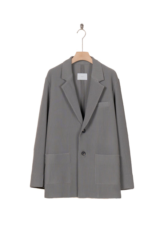 GRADATION PLEATS SINGLE BREASTED JACKET (ST.1125)