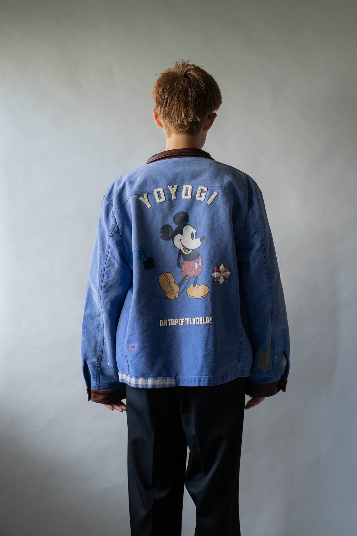 Vintage-finished work jacket