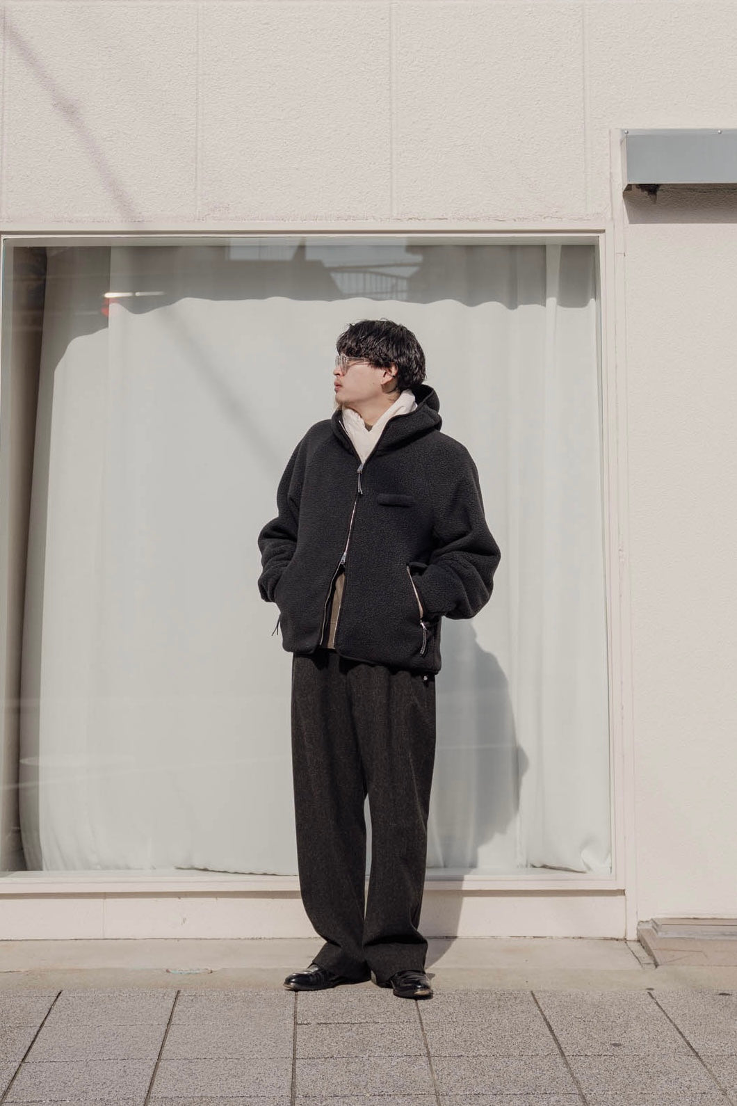 REVERSIBLE DOWN MUFFLER