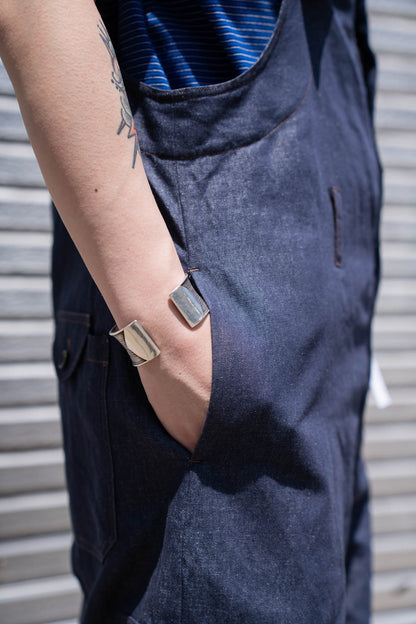 Short Denim Overall