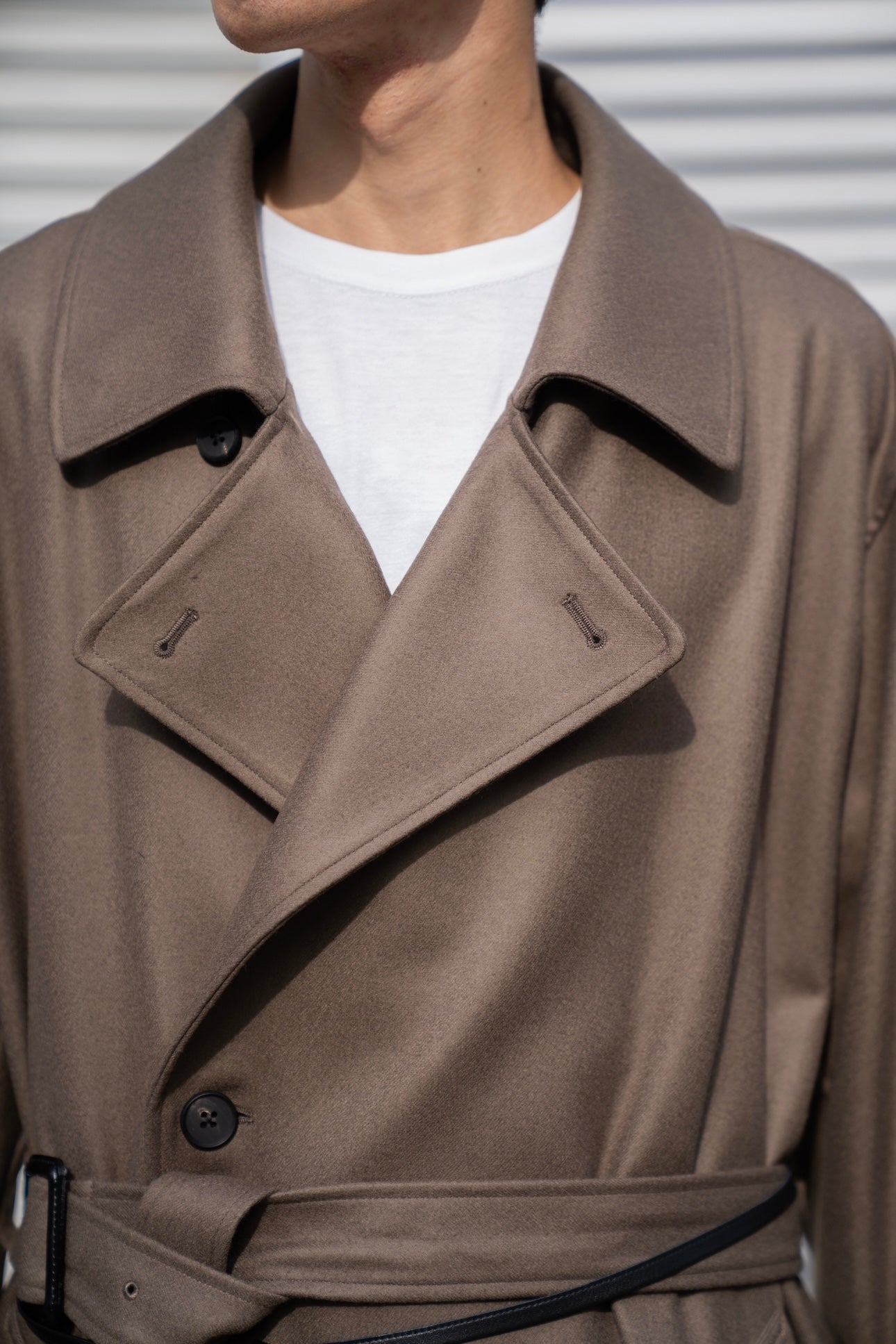 OVERSIZED DOUBLE BREASTED COAT(ST.1202)