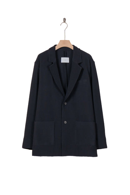 GRADATION PLEATS SINGLE BREASTED JACKET (ST.1125)