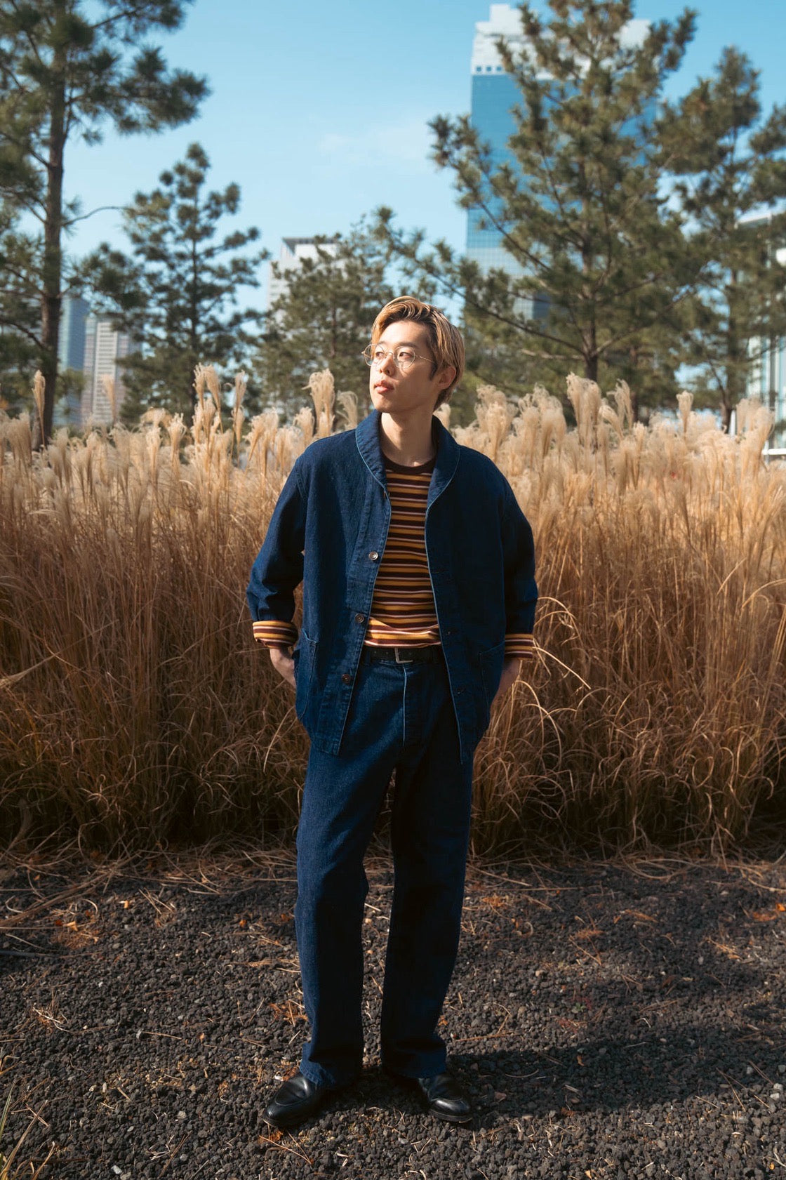 sign別注 CO/HE USN SHAWL COVERALL