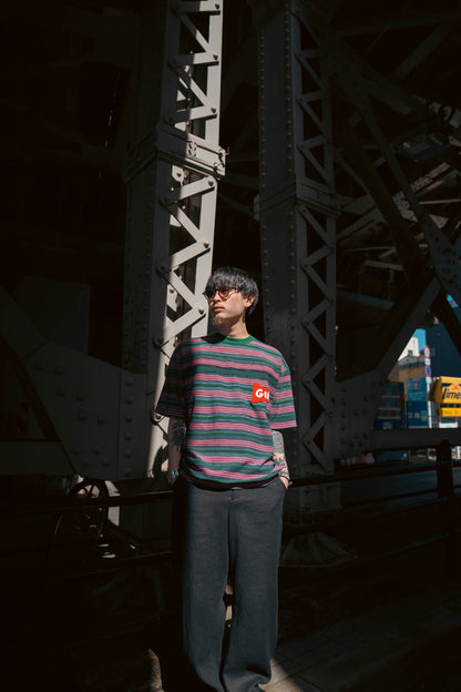 Border Knit Tee