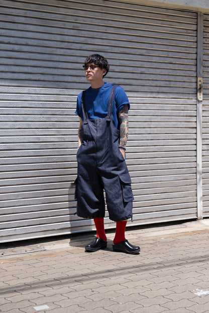 Short Denim Overall