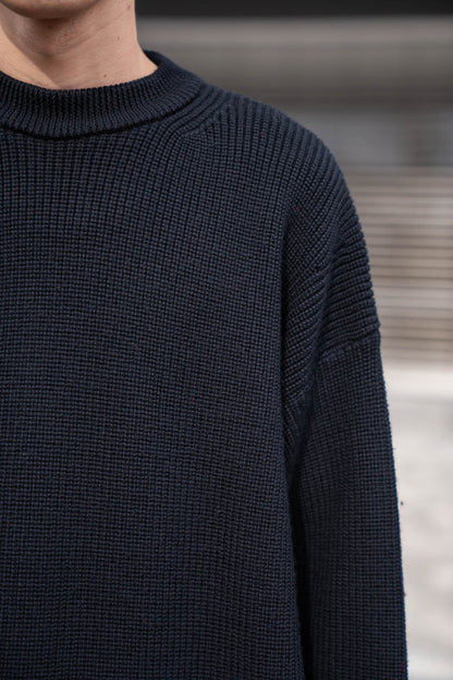 MERINO WOOL CREWNECK KNIT