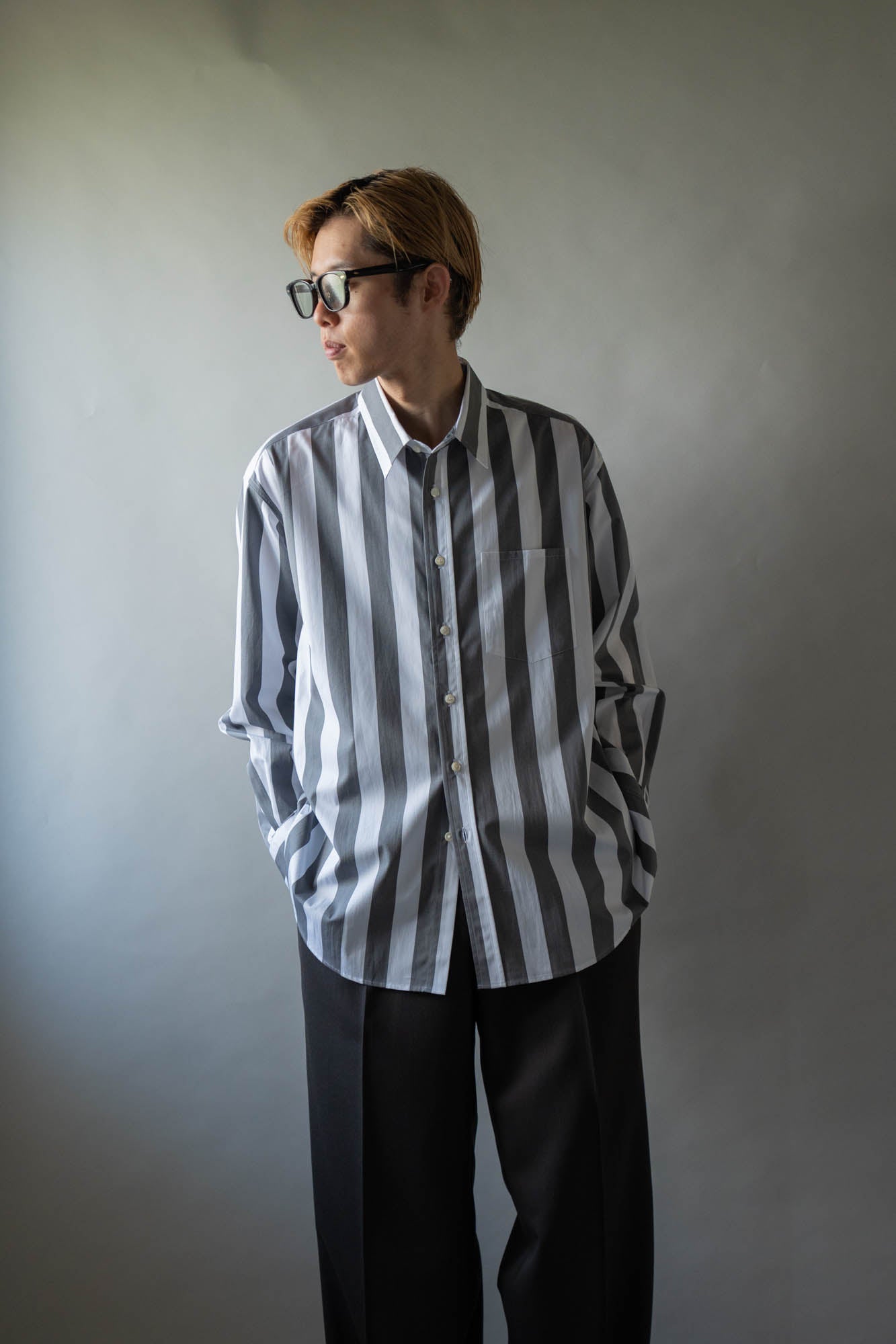 REGULAR COLLAR SHIRT-ST