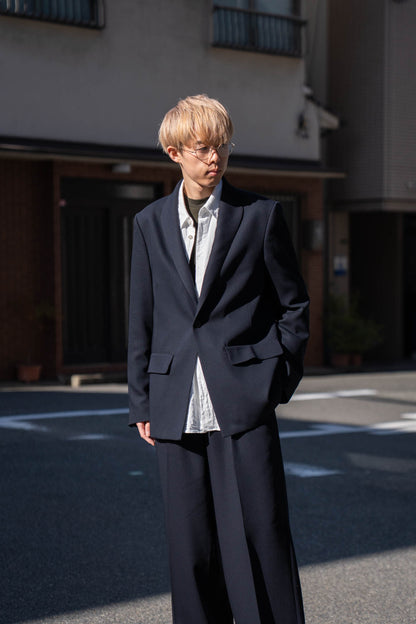 MODIFIED SHAWL COLLAR JACKET