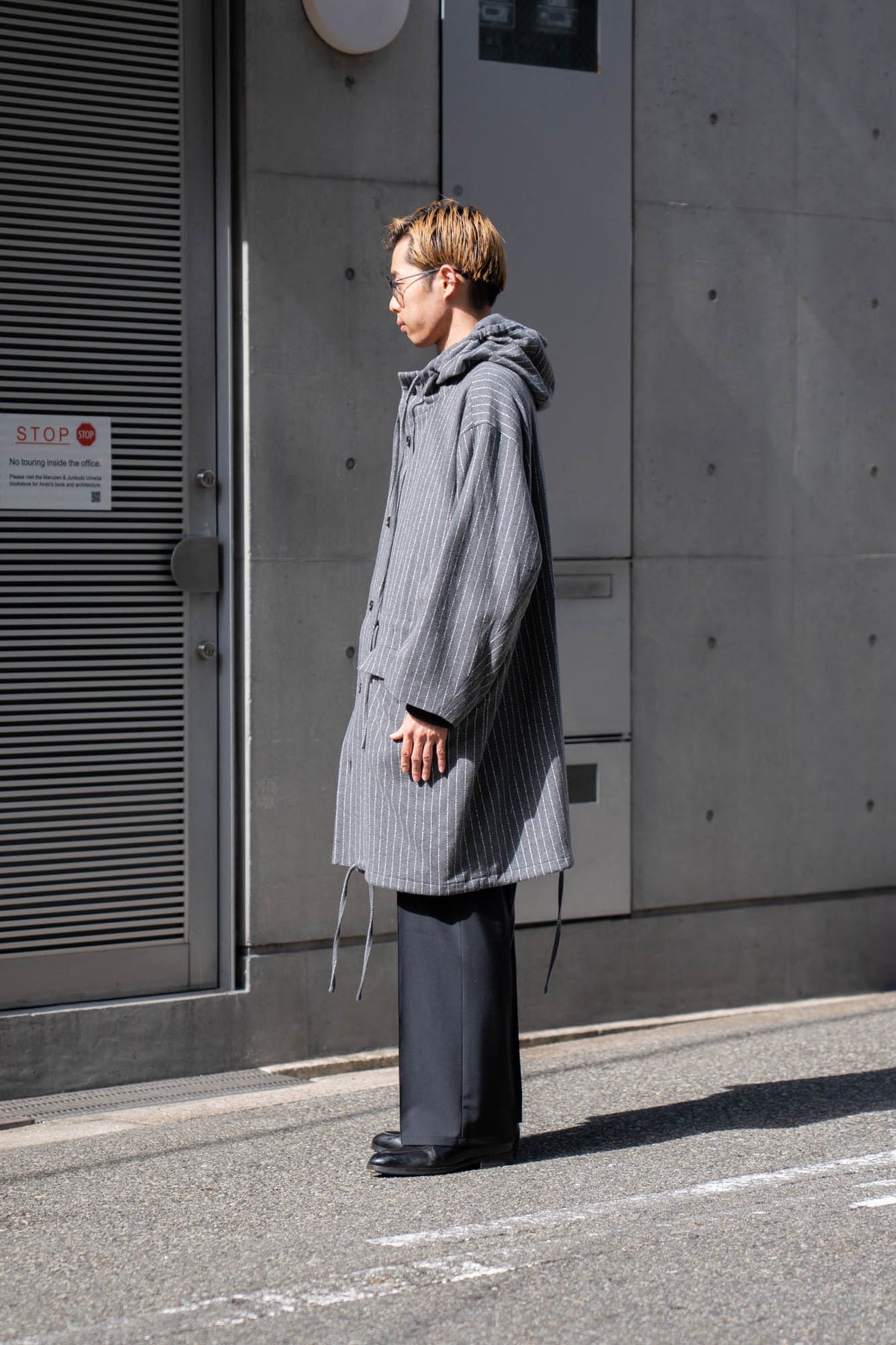 OUTER PARKA - RECYCLED WOOL