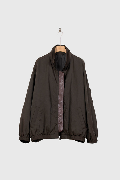 SHRUNK NYLON OVERSIZED FIGHT JACKET(ST.1386)