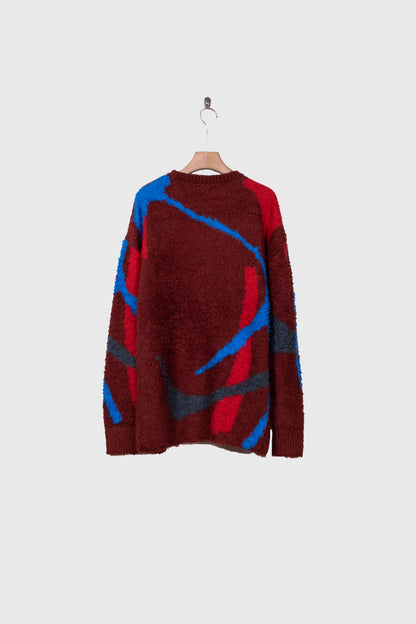 Jacquard-design knit