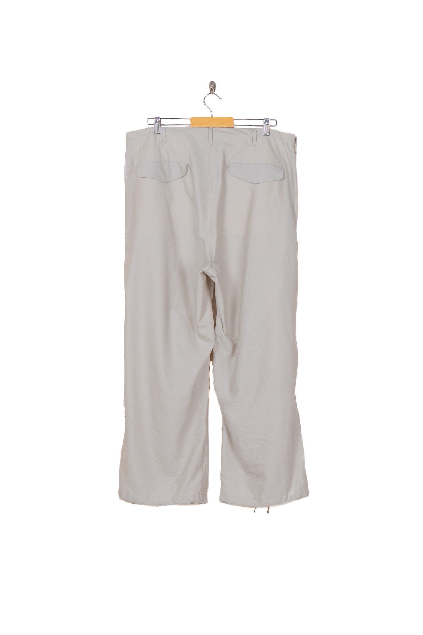 Wo/Ny poplin parachute pants