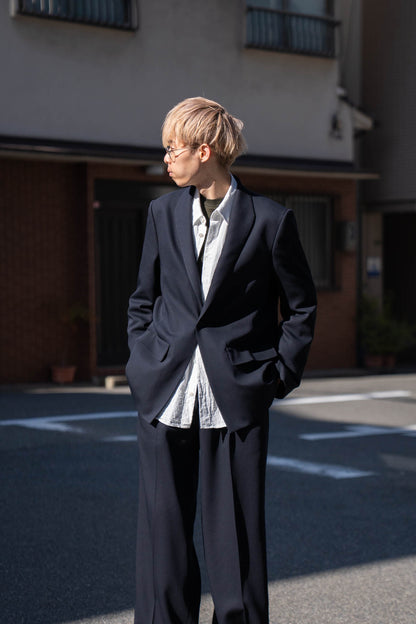 MODIFIED SHAWL COLLAR JACKET