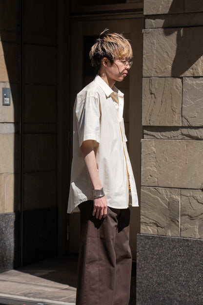 SUVIN COTTON OVERSIZED SS SHIRT(ST.1497)