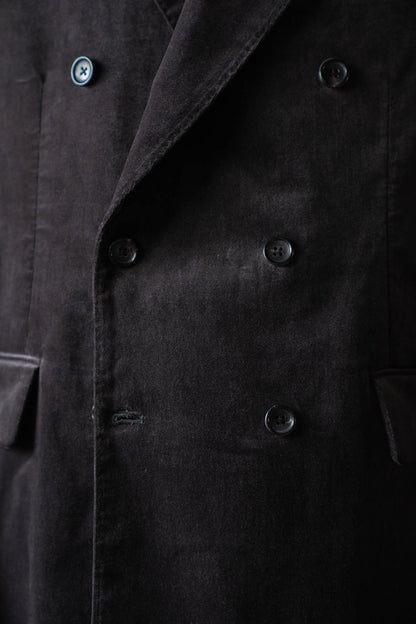 Fade Velvet Double-breasted Jacket