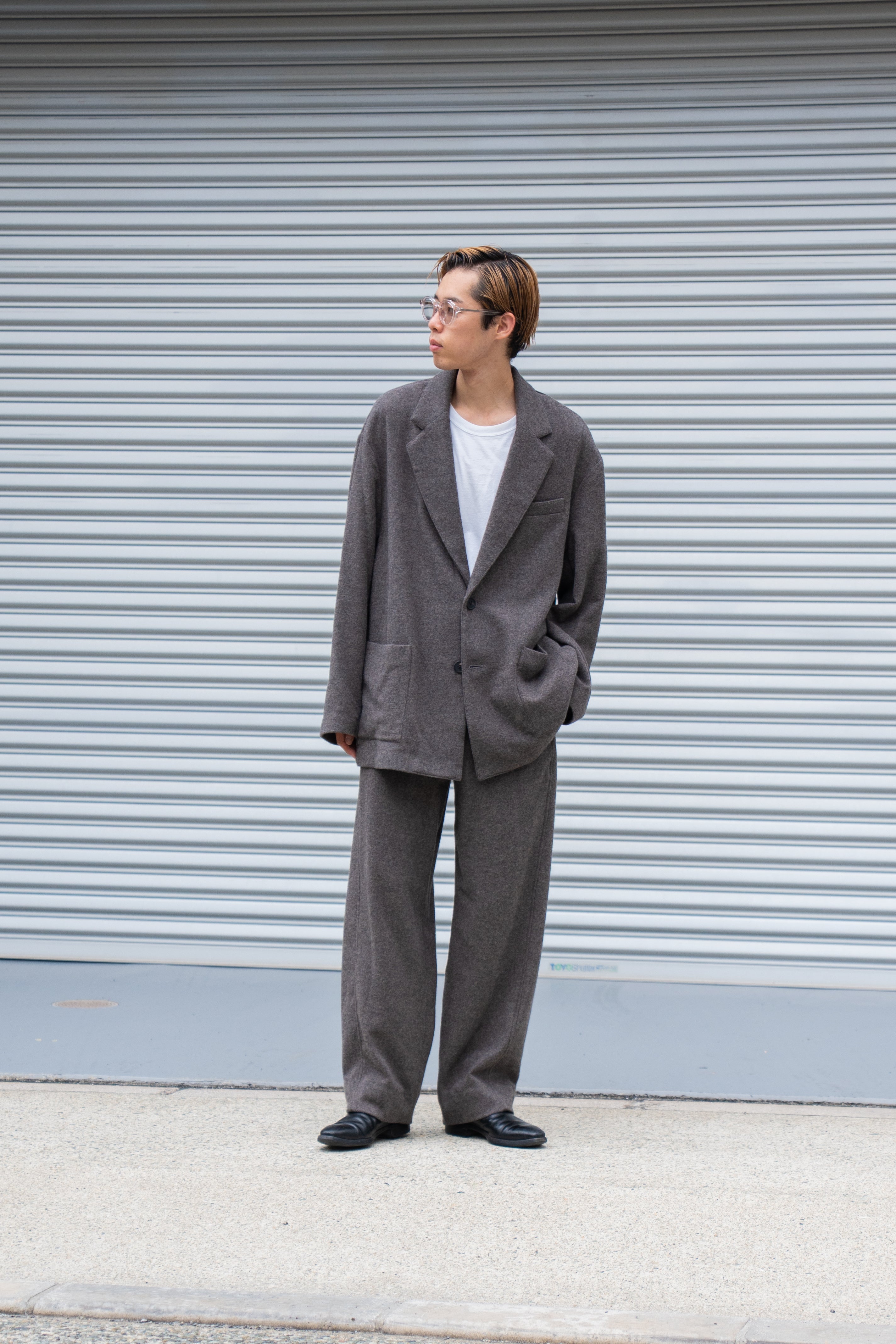 ssstein（シュタイン） 25AW - WOOL/CASHMERE FLEECE EASY TWIST