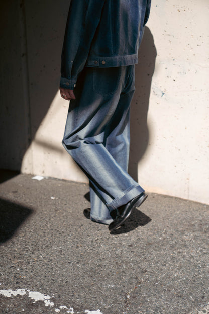 GRADATION DENIM PANTS (BAGGY)