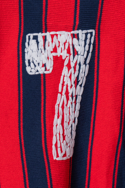 Knitting Long Sleeve Soccer Jersey