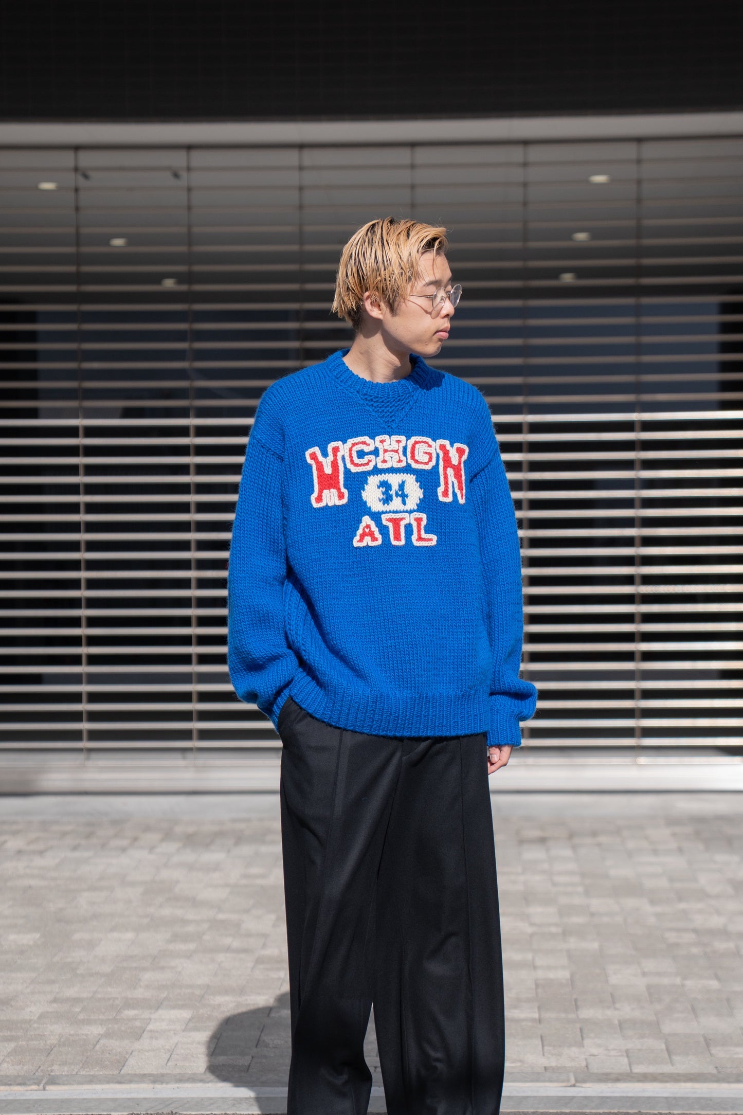 HAND KNITTING SWAETSHIRT