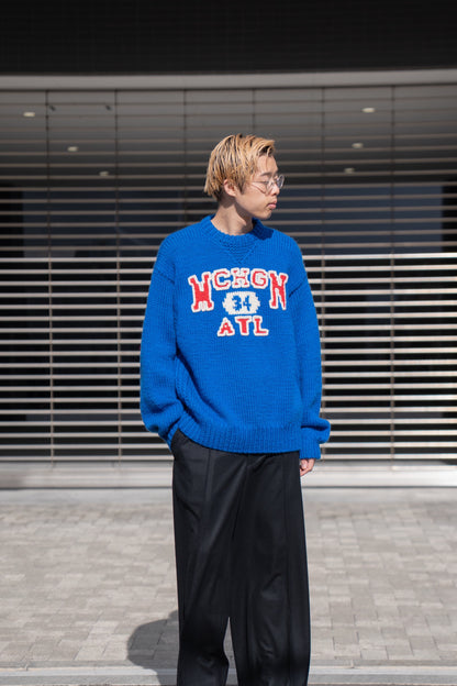 HAND KNITTING SWAETSHIRT