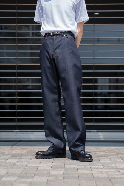 DENIM PANT IN WOOL DENIM