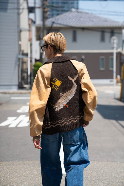 Combination cowichan sweater