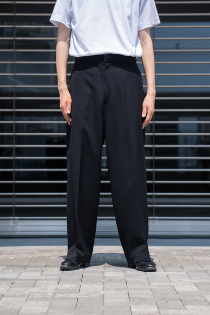 Wool Gabardine Trousers
