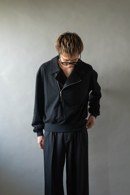 HALF ZIP DOUBLE