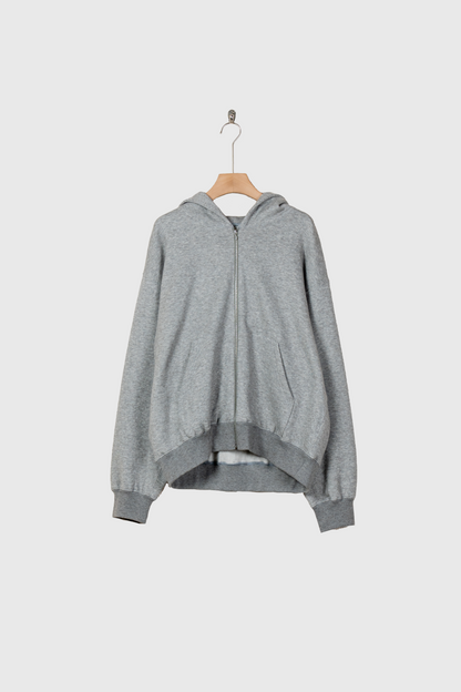 YAK/COTTON SWEAT ZIP HOODY(ST.1287)