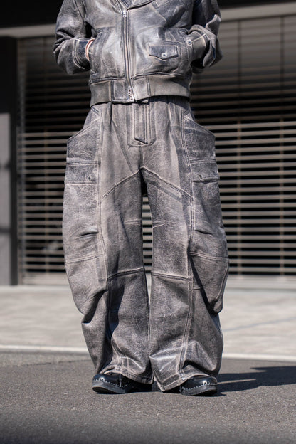 CRACKING COATED BANANA CUTTING PANTS .15