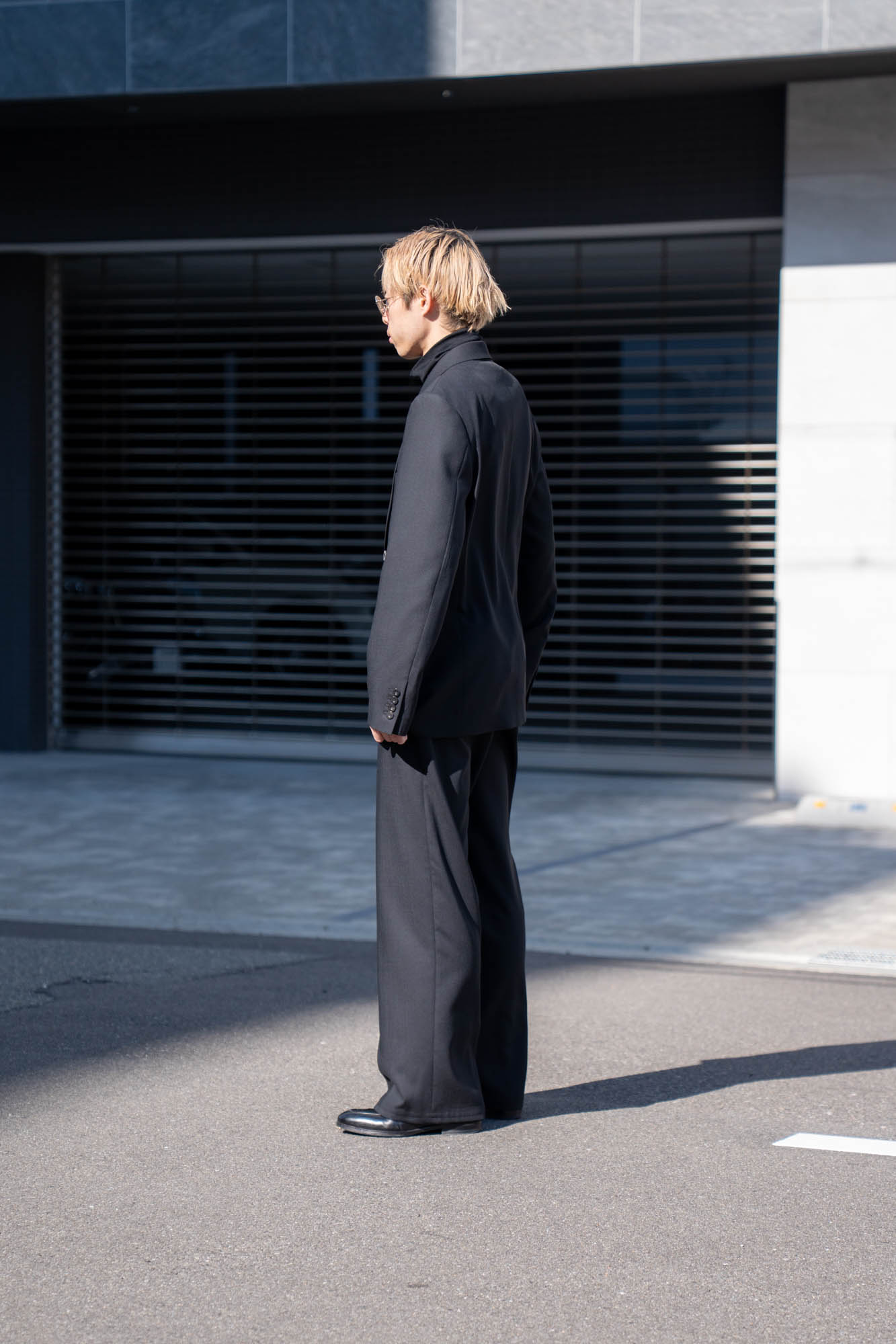 DOUBLE BREASTED TAILORED JACKET