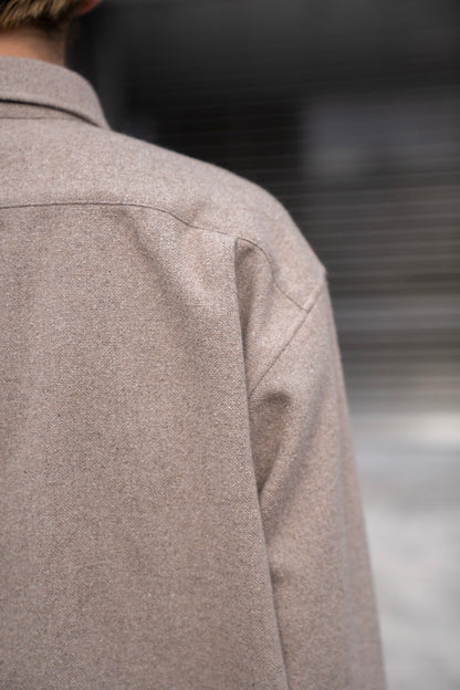 cashmere natural shirt