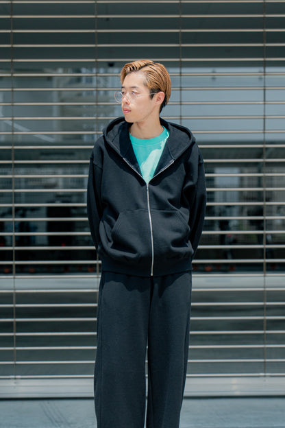 YAK/COTTON SWEAT ZIP HOODY(ST.1287)