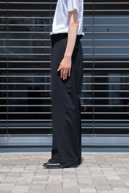 Wool Gabardine Trousers