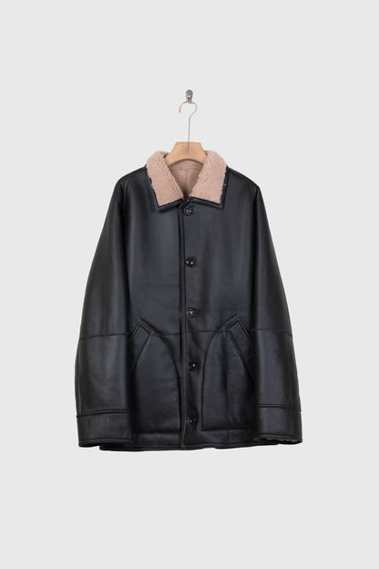 REVERSIBLE MOUTON BLOUSON
