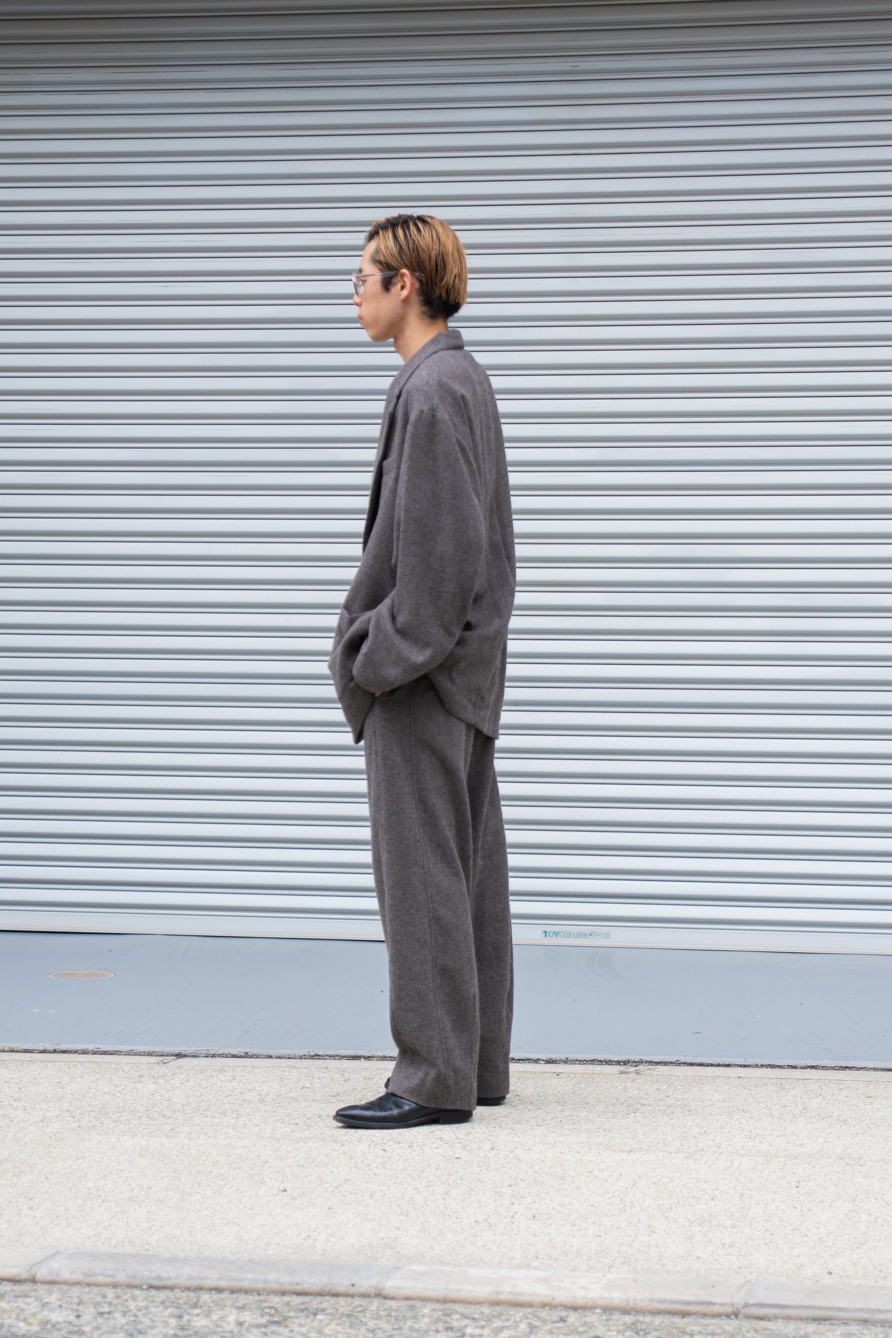 ssstein（シュタイン） 25AW - WOOL/CASHMERE FLEECE EASY TWIST