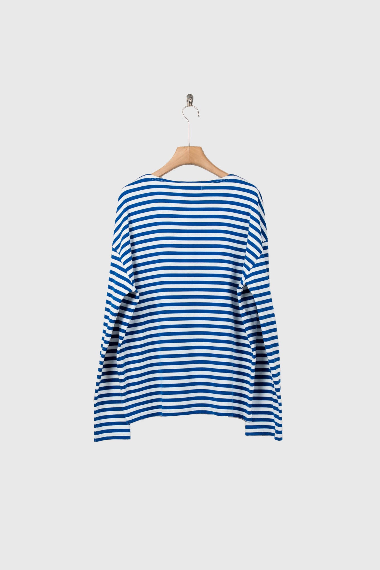 BORDER LONG T SHIRT