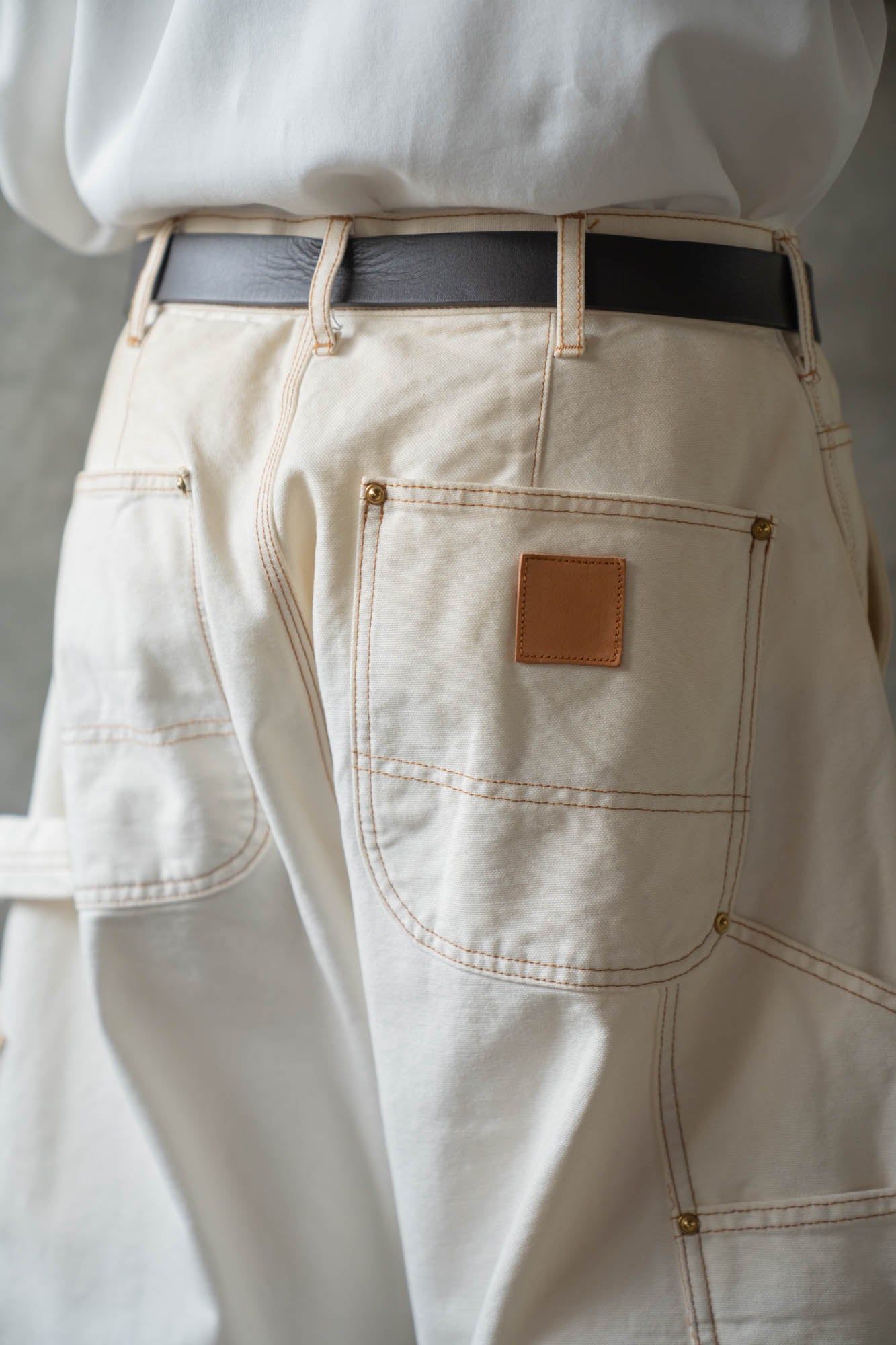 3D cutting painter pants