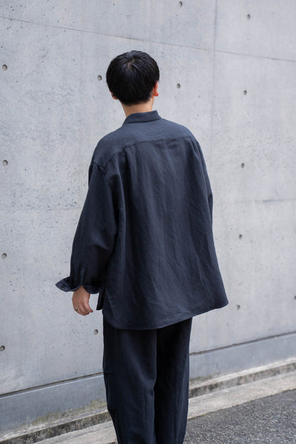 Linen Silk Wide Shirts