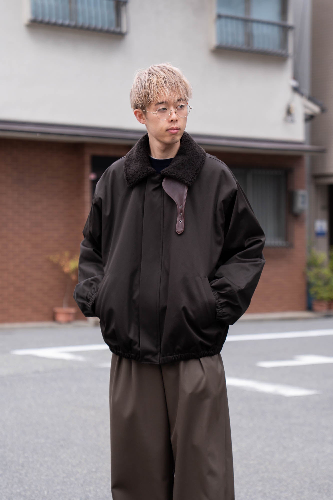 MOUTON COLLAR PADDED JACKET(ST.1376) | ブルゾン ssstein MOUTON COLLAR PADDED JACKET(ST.1376) | ブルゾン ssstein