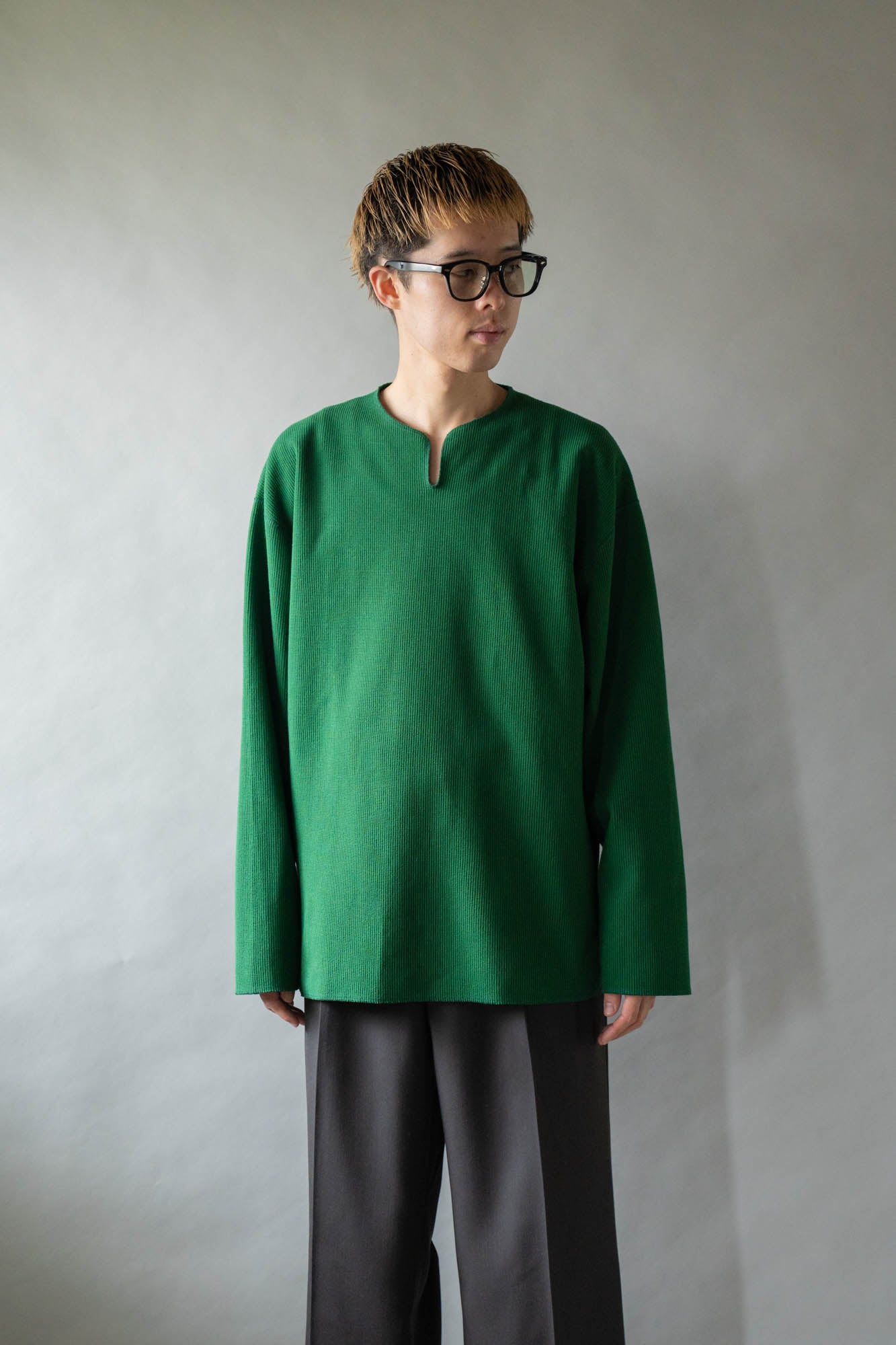 Rough&Smooth Thermal Over-neck L/S