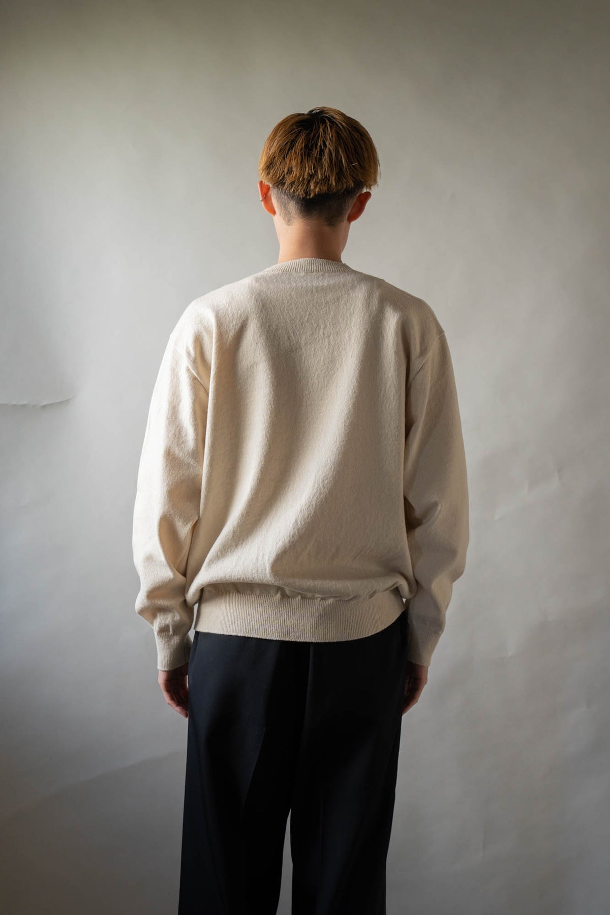RIGID CASHMERE SWEATER P/O