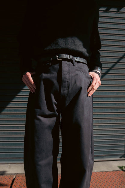 DEFORMATION WIDE COTTON PANTS(ST.1390)