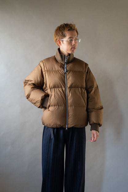 08sircus × TAION Down detachable bomber reversible