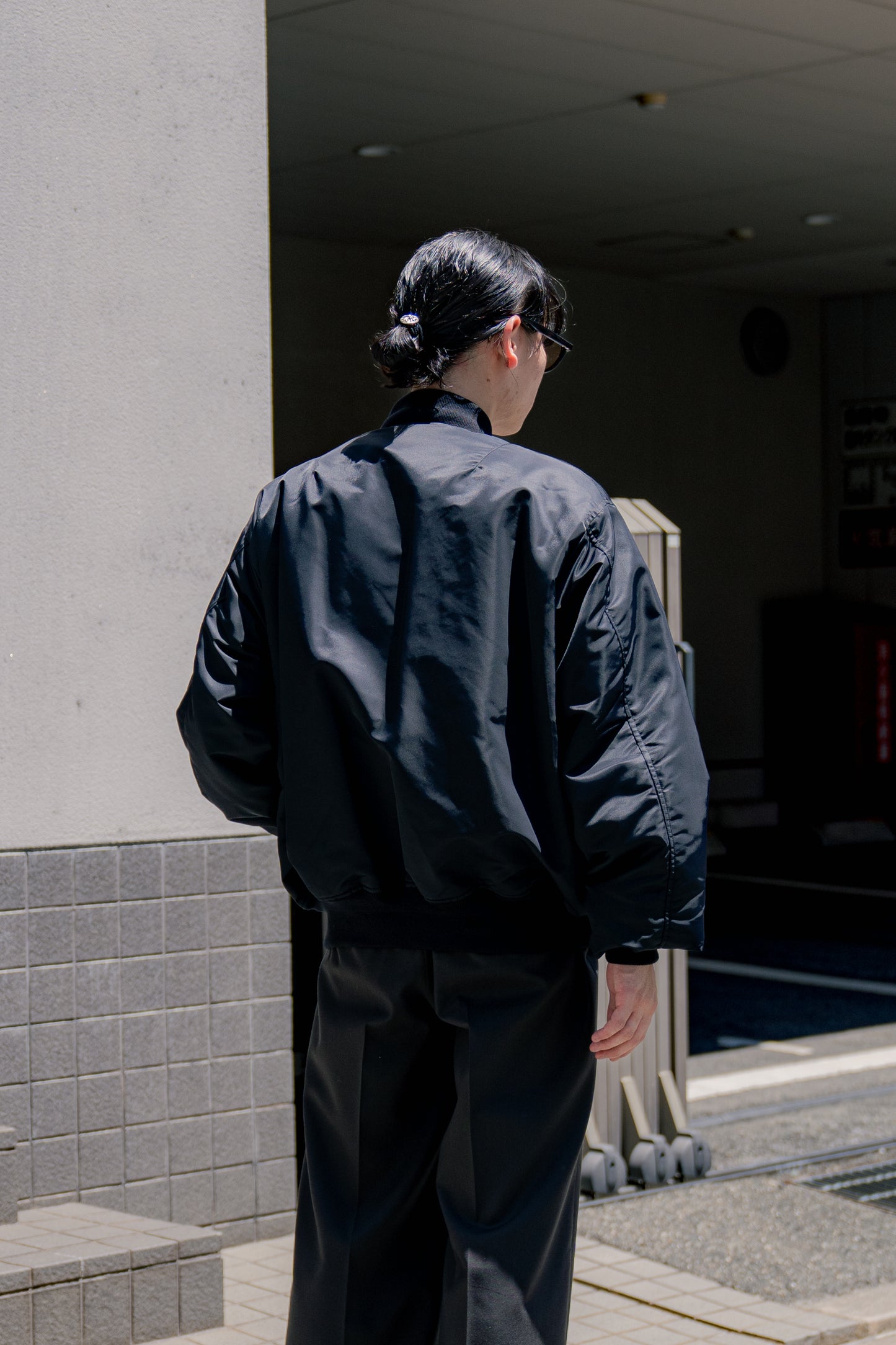 OVERSIZED FLIGHT JACKET