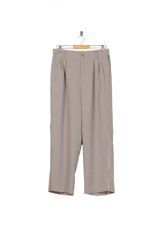 Viscose mad cross side zip pants