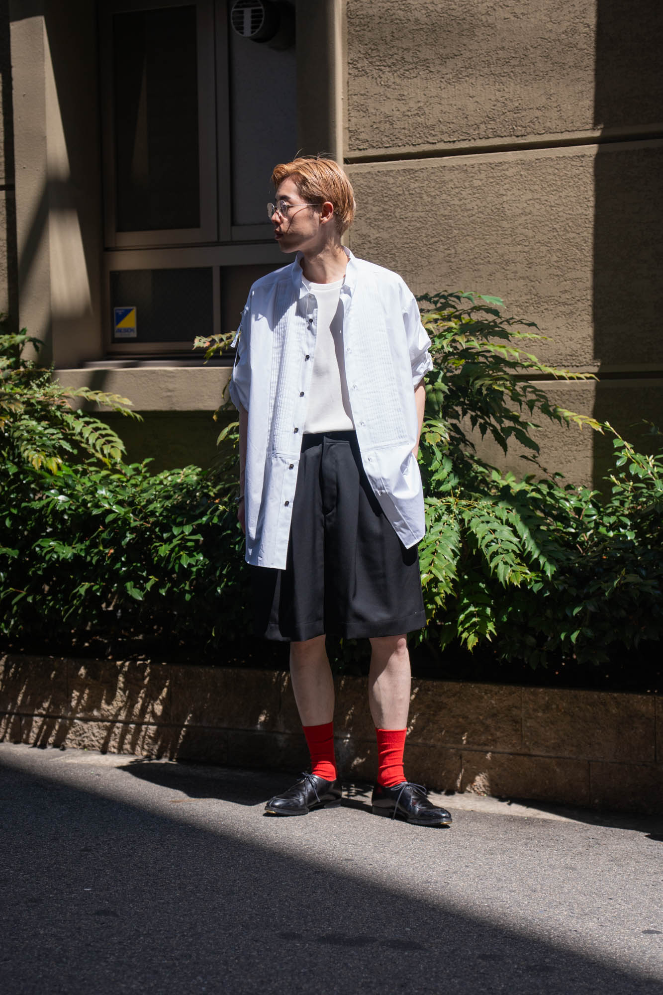 WIDE EASY SHORT TROUSERS(ST.1435)