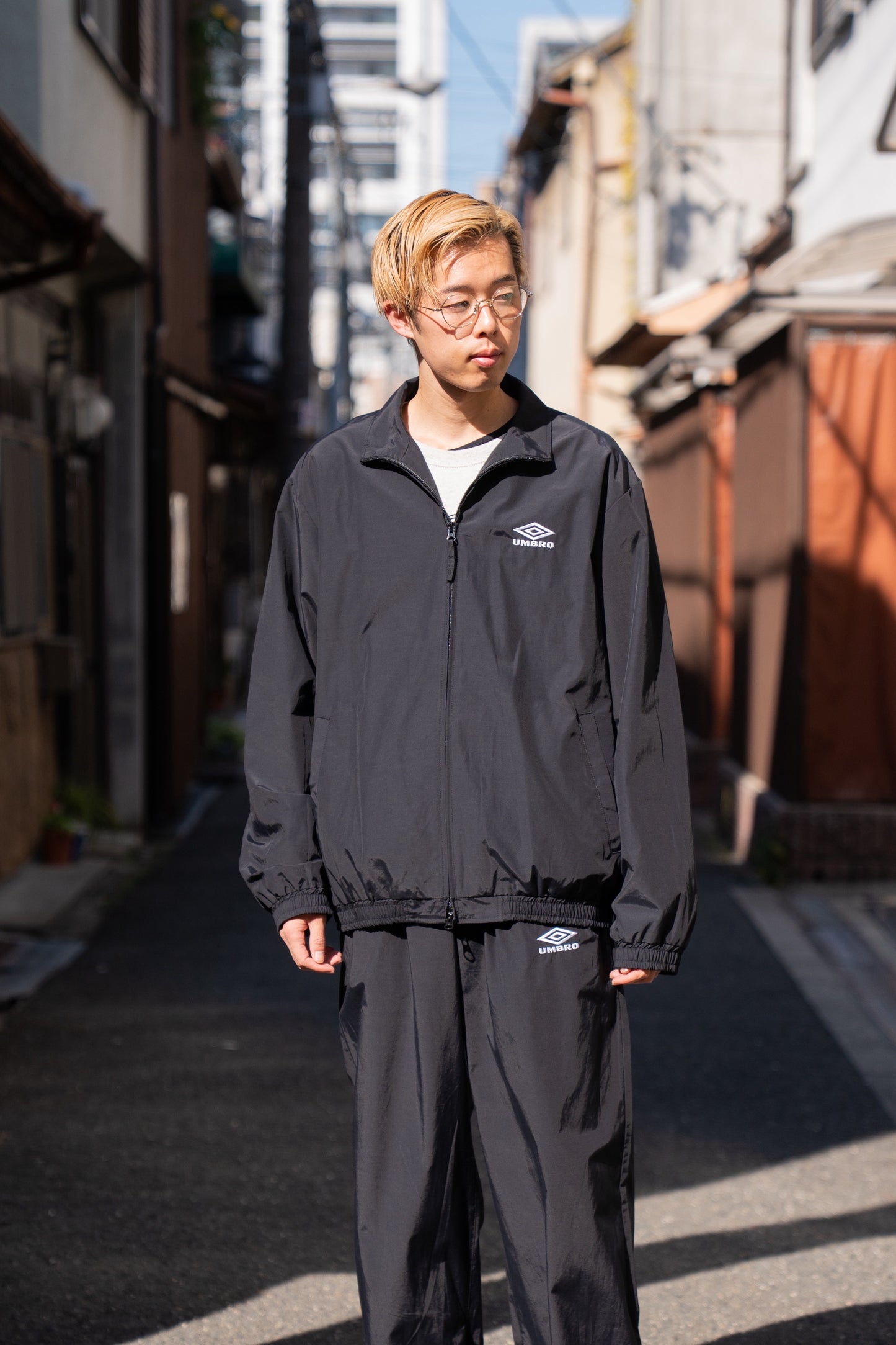 CO/NY POPLIN TRACK JACKET(ST.1343)