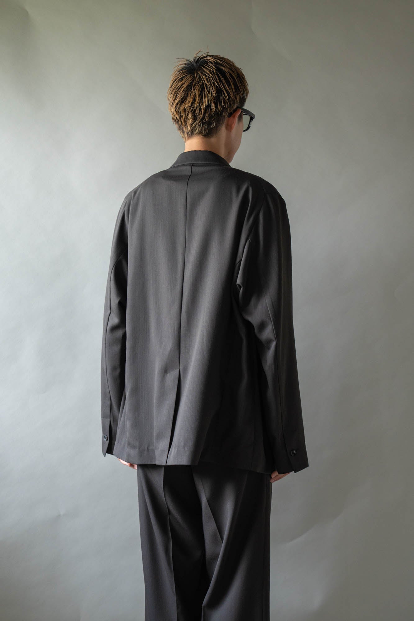 DOUBLE-BREASTED RELAX SHOULDER JACKET