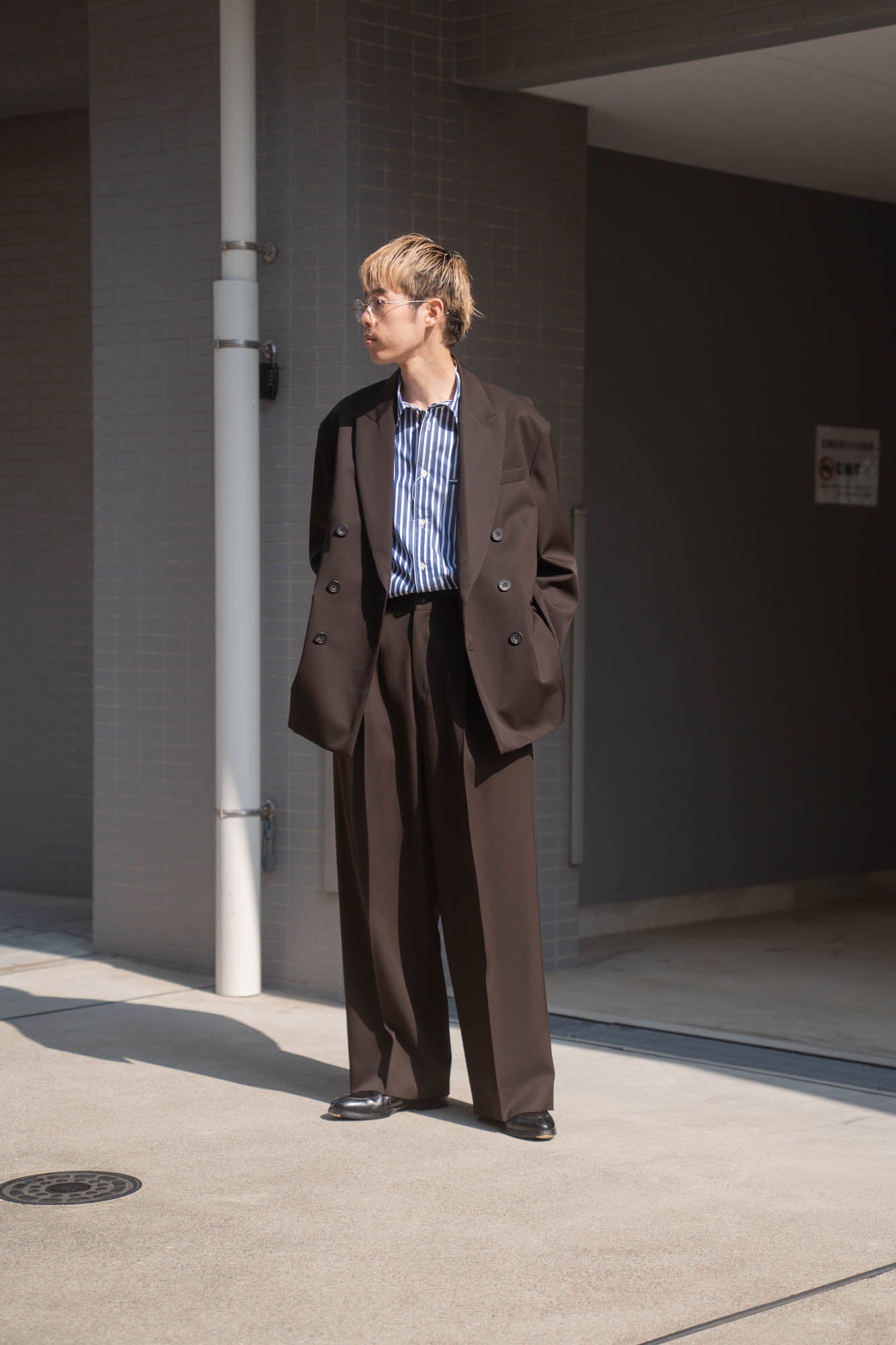 EASY LONG WIDE TROUSERS(ST.1430)